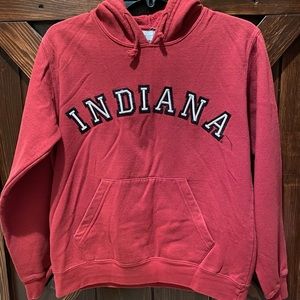Medium Indiana hooded sweatshirt.